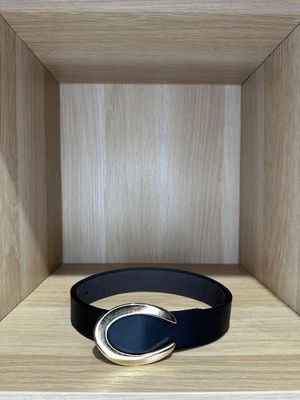 VANZETTI C BUCKLE  LIGHT GOLD BELT V5760A6483