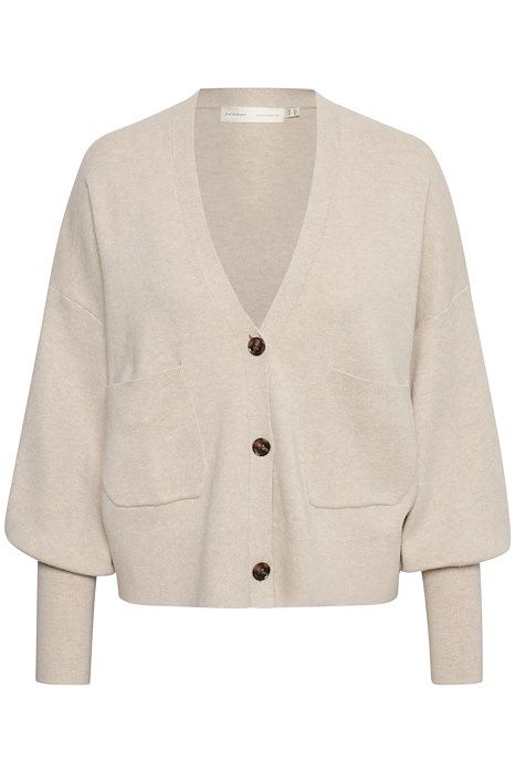 INWEAR Cardigan  ino-shape  TenleyIW 30107825, Colour: Taupe, Size: XS/S