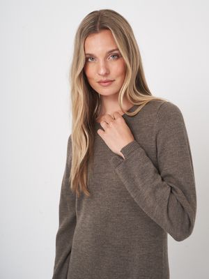 REPEAT 100% Wool Sweater Dress 300437