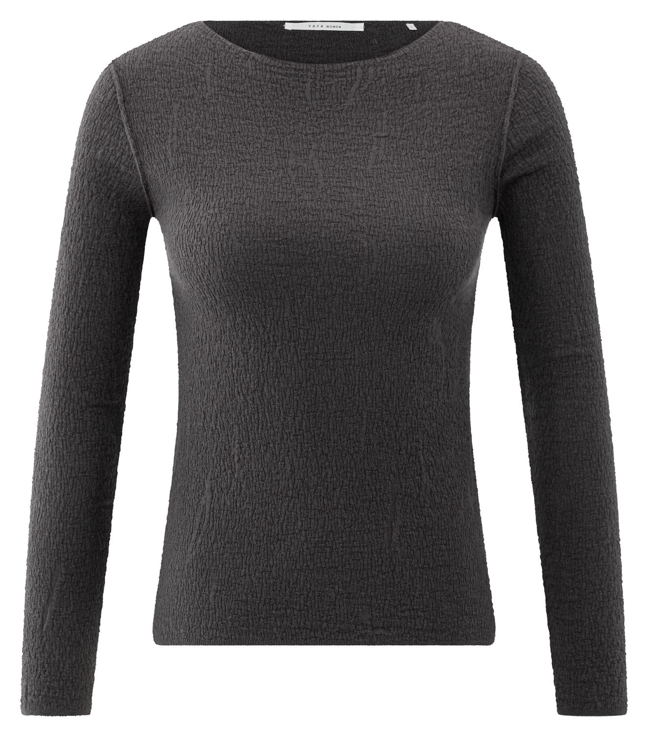 YAYA Light Structured Knitted Top 1000371_508