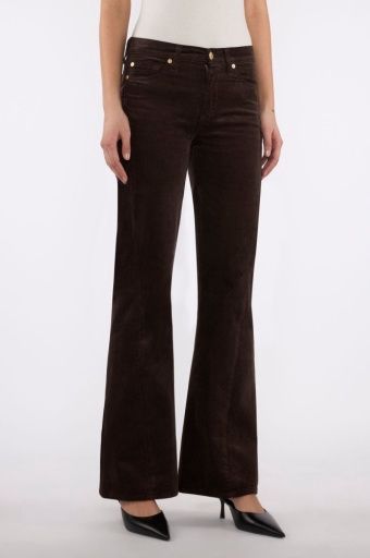 7 For All Mankind  Twisted Dojo Tailorless Corduroy  7UX60V64, Colour: CORDUROY COFFEE, Size: 24