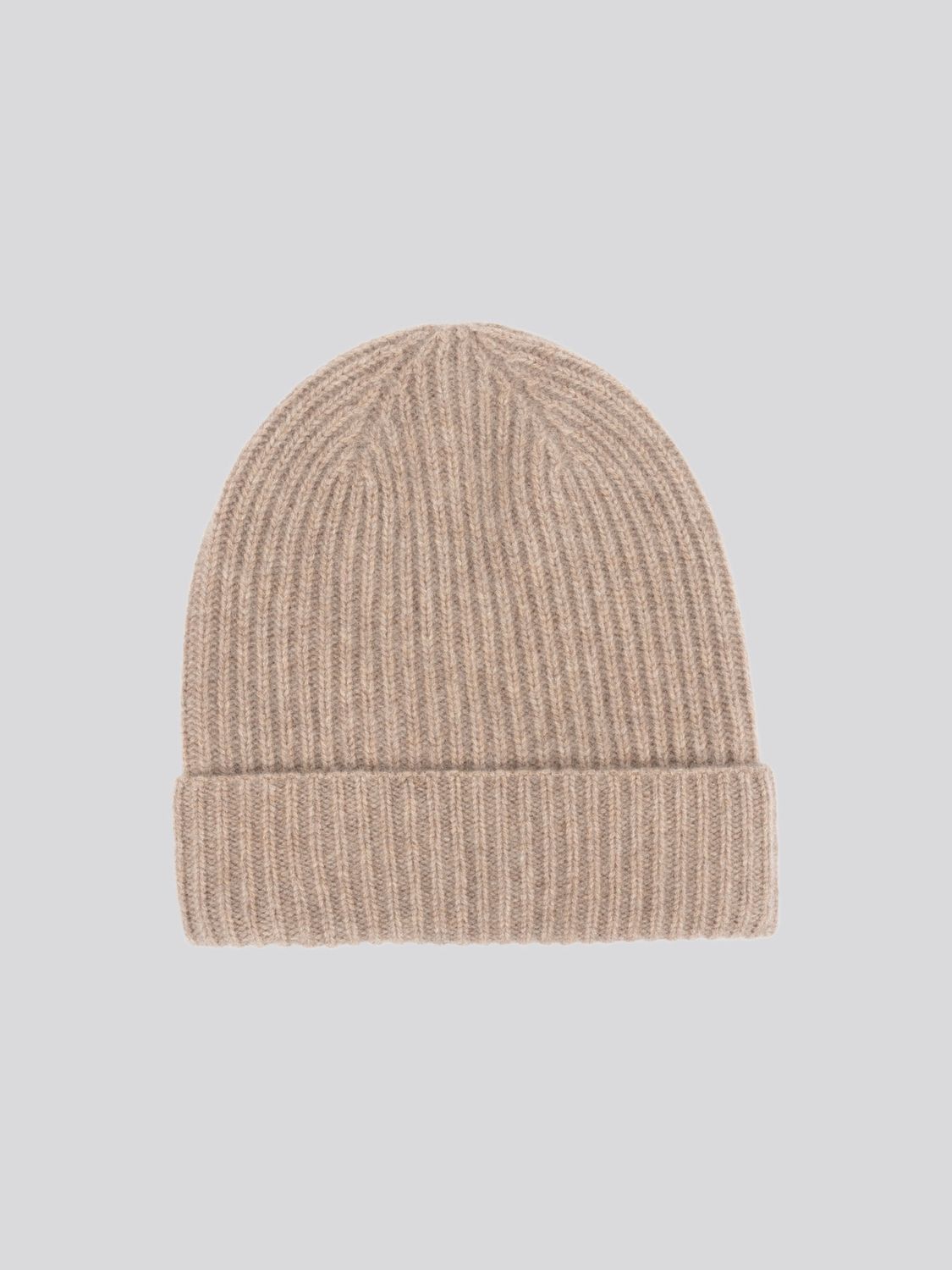 REPEAT 100% Cashmere cap 700534, Colour: Sand, Size: 0
