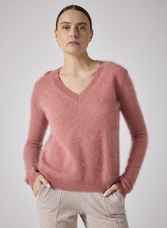 NOTSHY – Lima Brushed Cashmere V-neck Sweater 4703112C