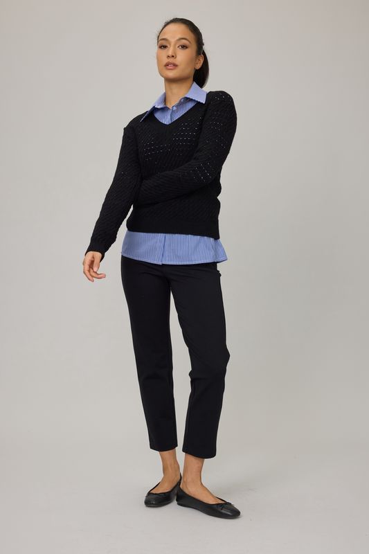 PISTACHE Pantalon Classic fit 124100