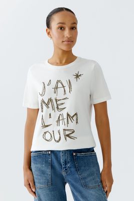 OUI T-shirt &#39;&#39;J&#39;aime l&#39;amour&#39;&#39; 94211