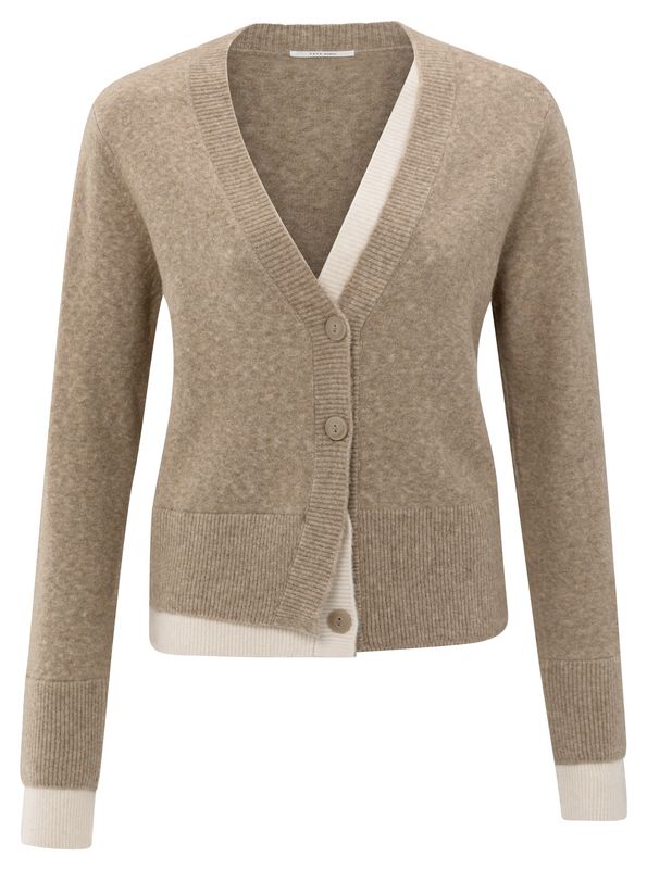 YAYA Cardigan contraste 01010118
