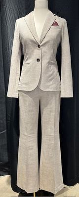 CIRCOLO Pantalon Fleece s.print flared FD3669