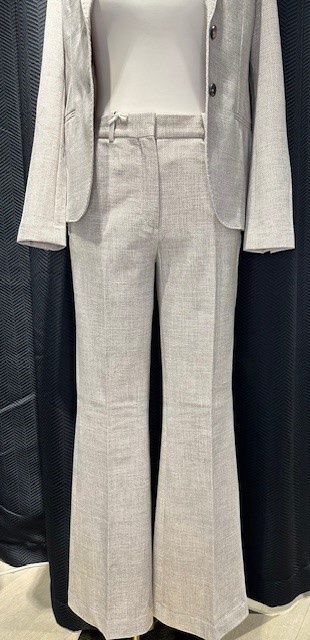 CIRCOLO Pantalon Fleece s.print flared FD3669