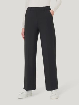 RAGNO Wide-Ankle Cropped Pants DB24P4