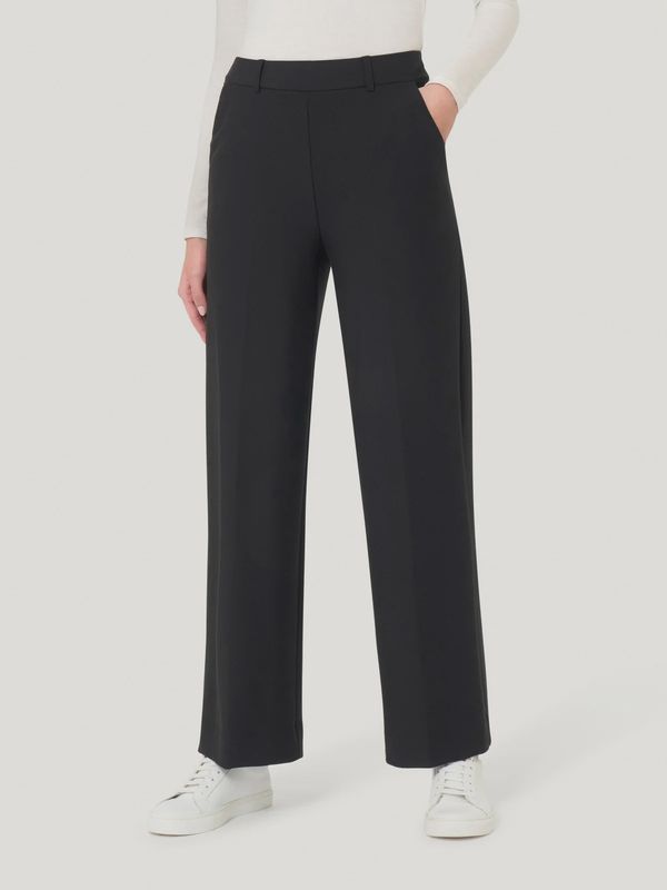 RAGNO Wide-Ankle Cropped Pants DB24P4