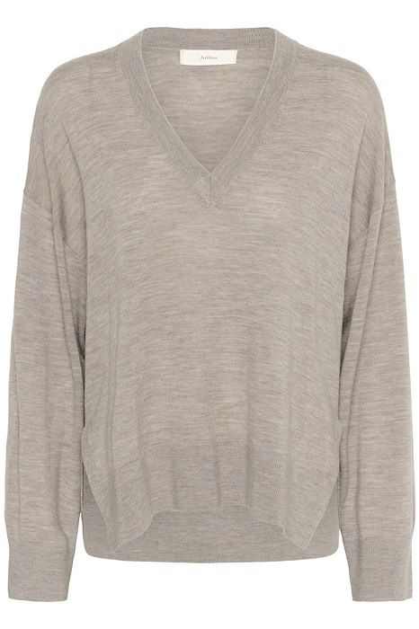 INWEAR GitoIW V-neck 30110931, Colour: Sandy Grey Melange, Size: XXS