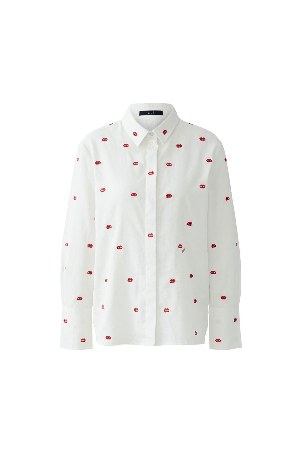 OUI Blouse Red Lips 94584-2025I, Size: 34