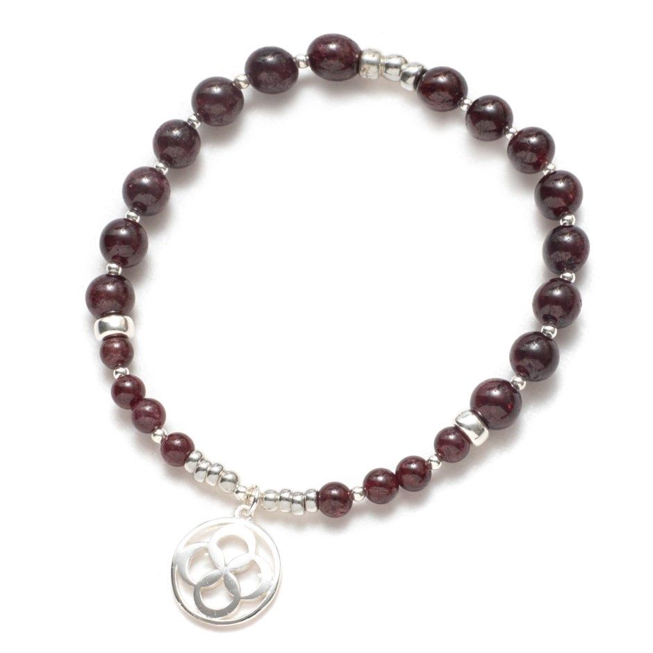 BEBLUE Bracelet Be Mysterious SLV Red Velvet BBMYST-RV