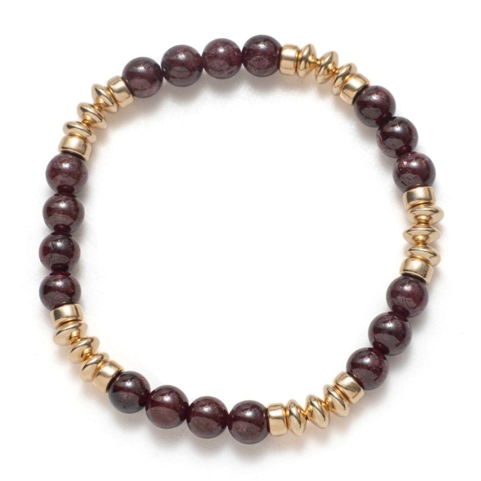 BEBLUE Bracelet Be Brazen Gld Red Velvet BBSURBRAZ-RV