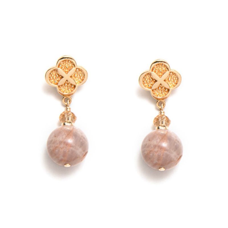 BEBLUE Boucles d&#39;oreilles 1635 Gld Desert Queen BO1635-GLD
