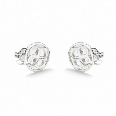 BEBLUE Earrings 1637-SLV Red Velvet