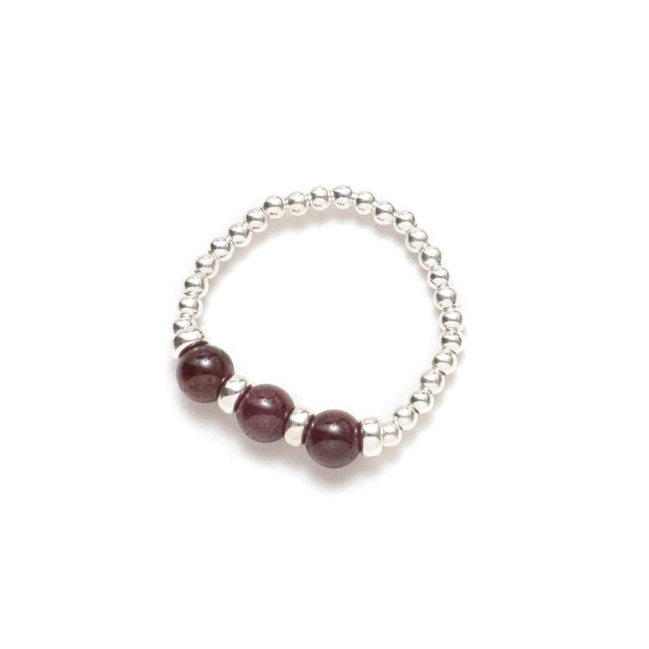 BEBLUE Bague Be Brave Ring Red Velvet BREBRAVE-RV