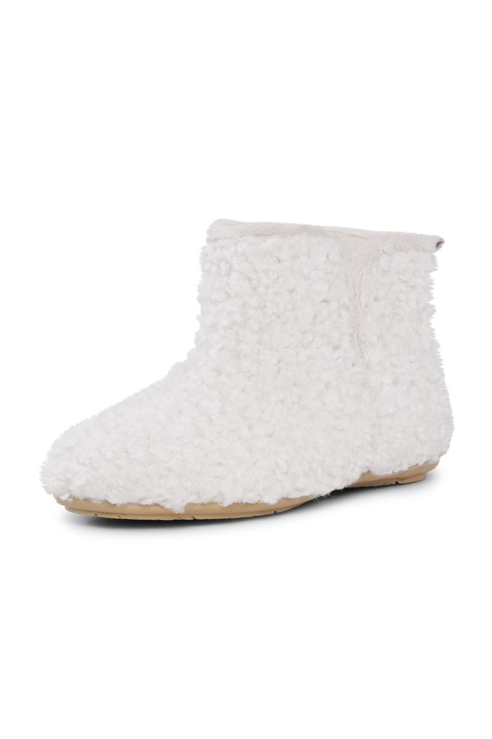 ILSE JACOBSEN Bottes cosy Snippy01, Colour: Milk creme wheat, Size: 36