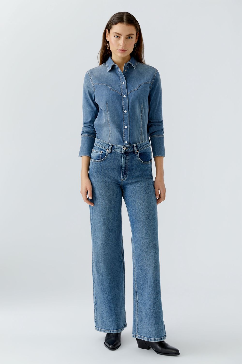 OUI Denim Shirt 94239