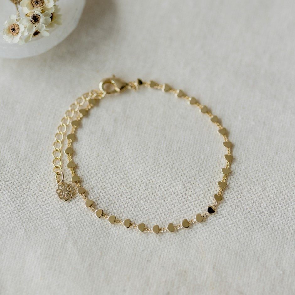 GLEE Bracelet Heart Chain
