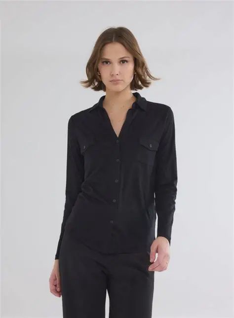 MAJESTIC FILATURES Blouse Coton Cachemire m005FCH160