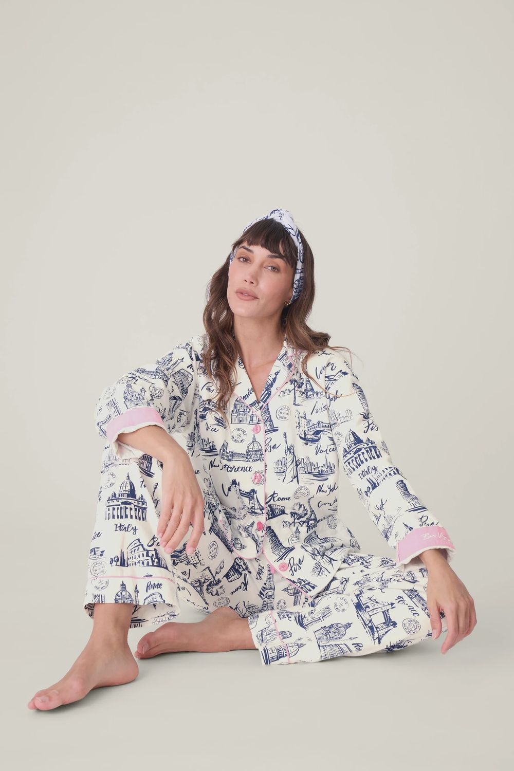 PJ SALVAGE – Ensemble Pyjama 3 Pièces “Bon Voyage” RUFLPJ1