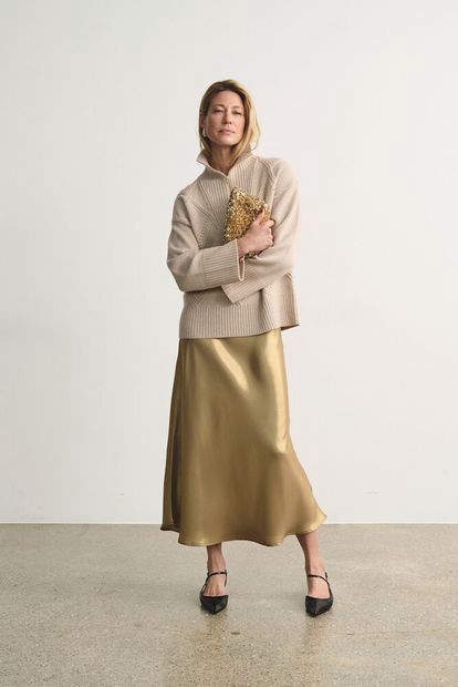 PART TWO – LaurinasPW Skirt (30309057) – Gold