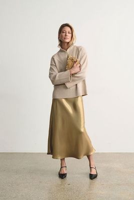 PART TWO – LaurinasPW Skirt (30309057) – Gold