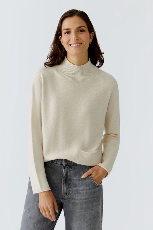 High Neck Sweater 86104 – OUI