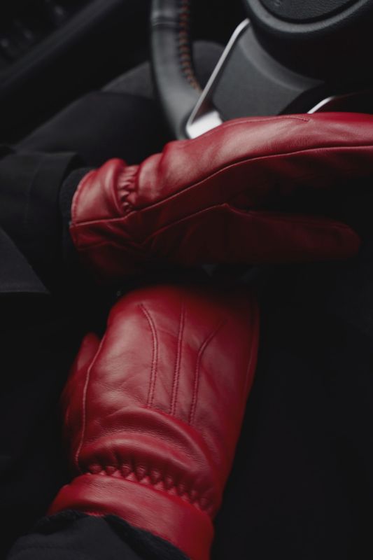 BRUME Mitaines en cuir Sutton BRL1944M