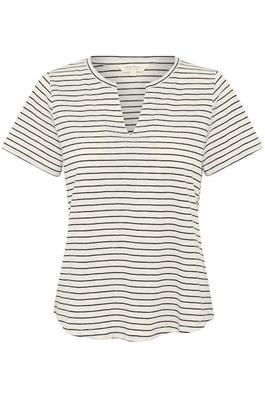 Part Two T-Shirt GesinaPW 30307288, Colour: Black Stripe, Size: XS