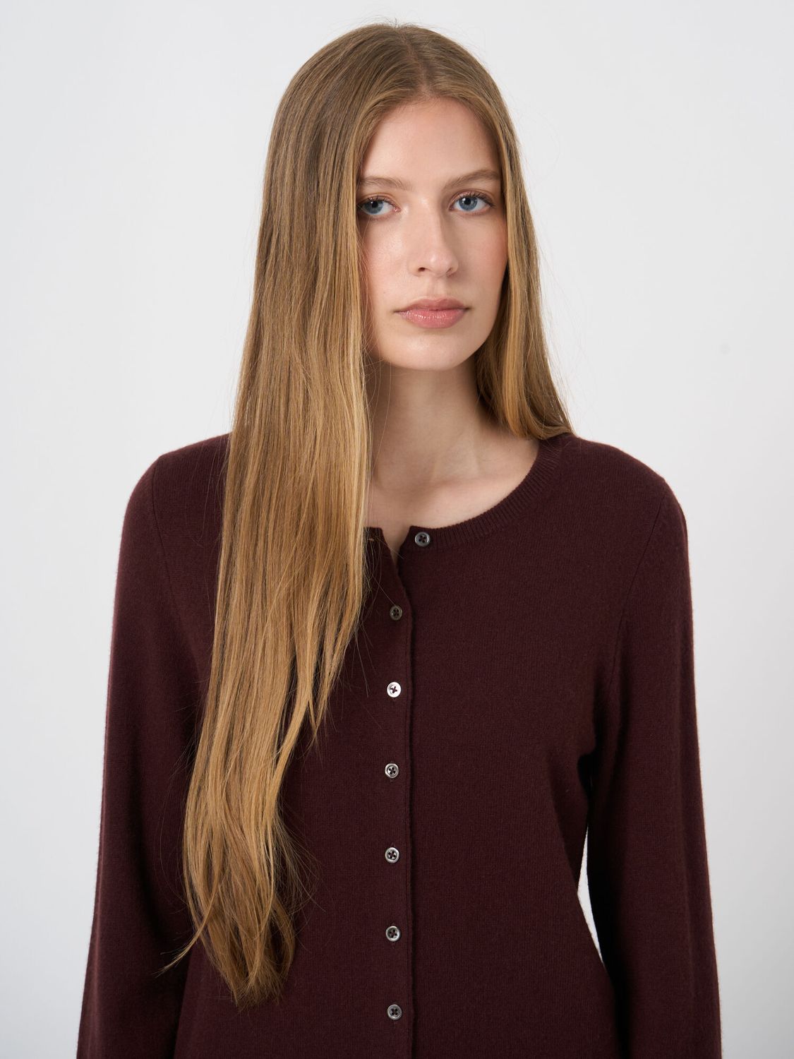 REPEAT Organic Cashmere Cardigan 100505