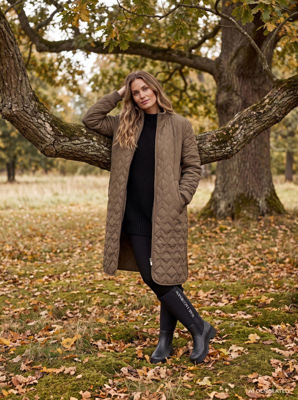 ILSE JACOBSEN Padded Quilt Jacket ART06