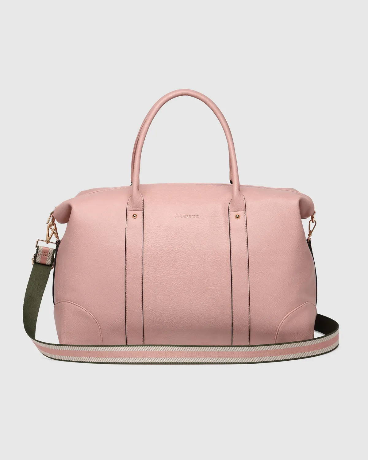 LOUENHIDE Sac de voyage Alexis Stripe Weekender 2871BkWeb, Colour: Blush