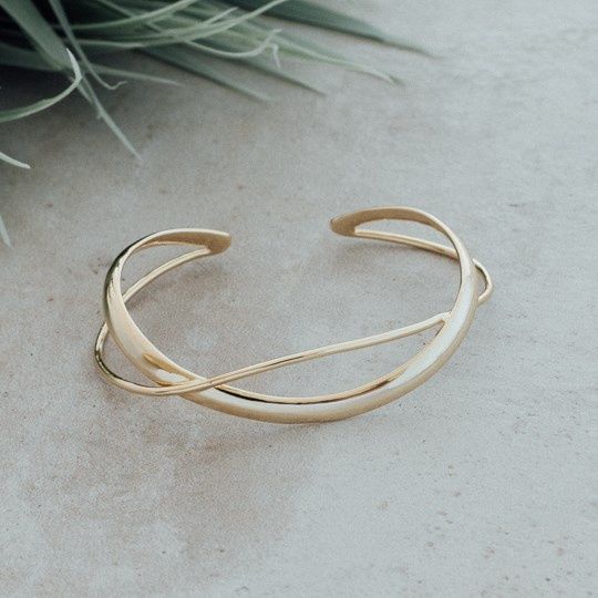 GLEE Aurelia Cuff, Material: Or /Gold