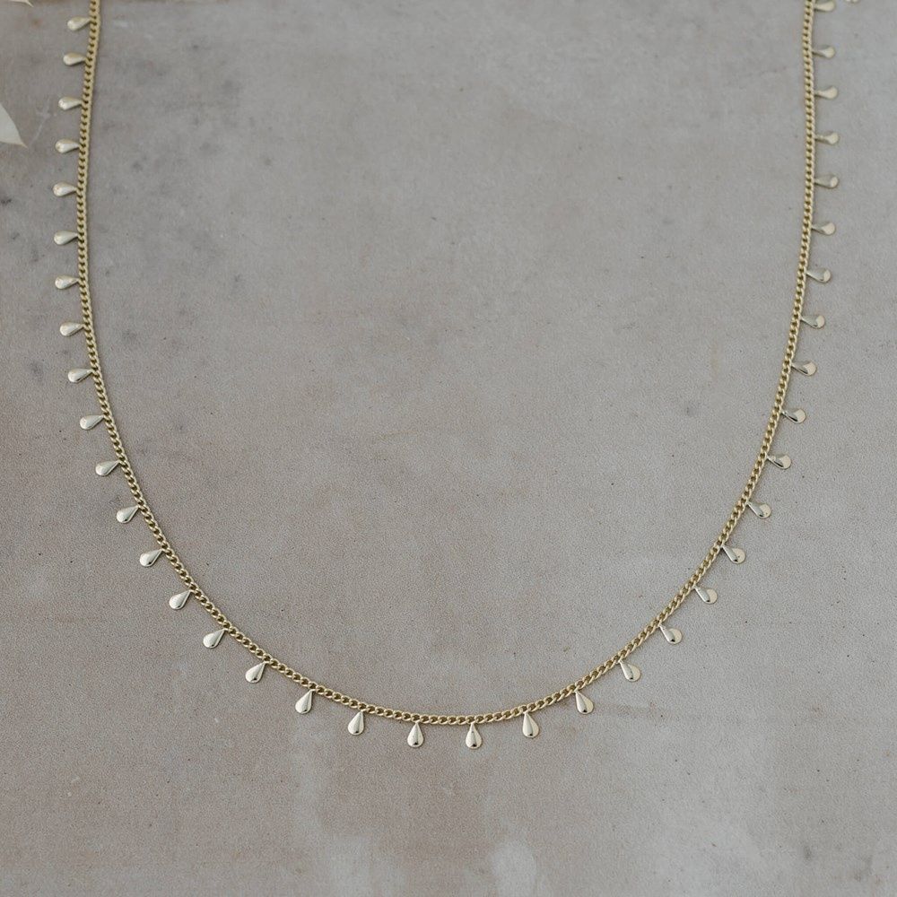 GLEE Jewelry Caprice Necklace, Material: Or / Gold