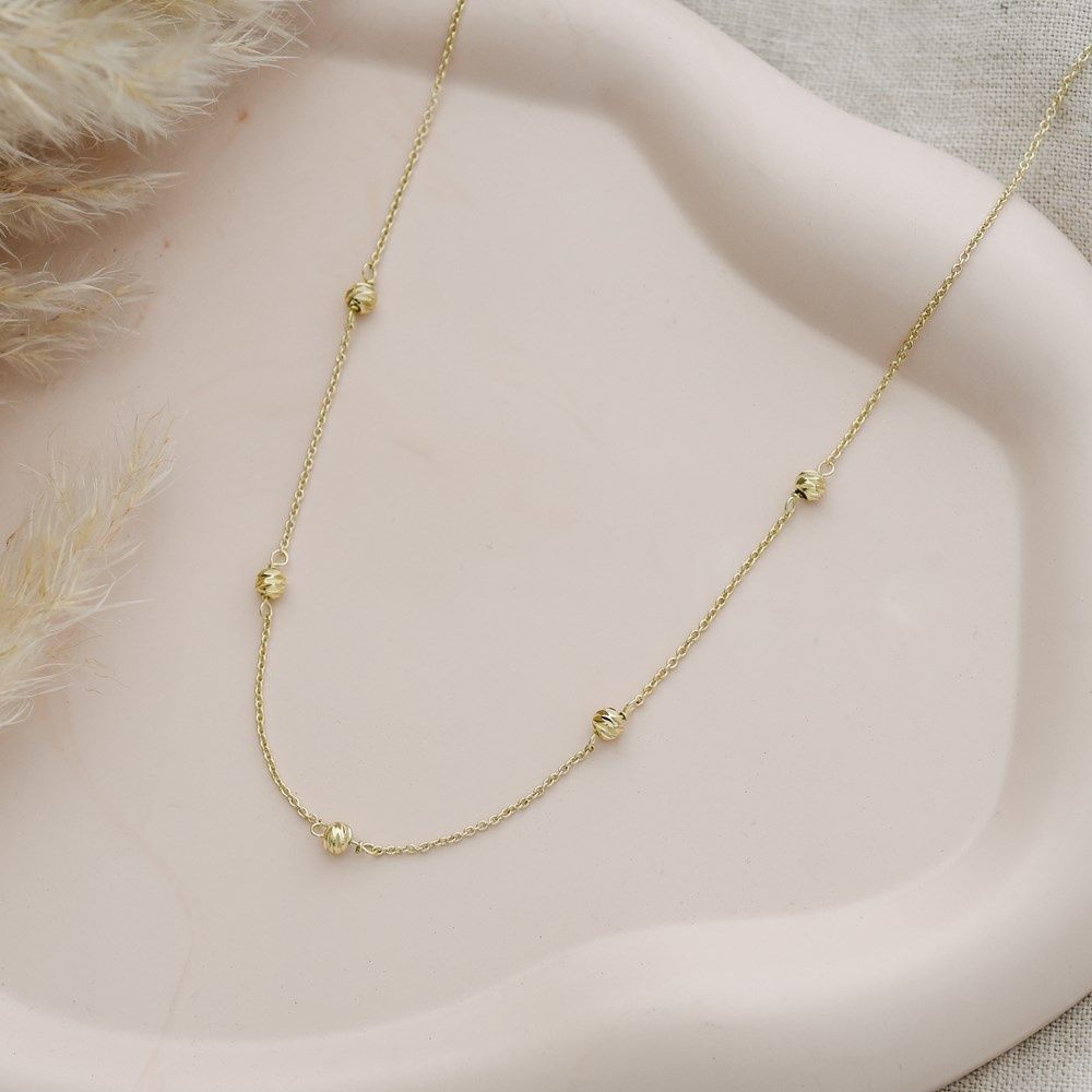 GLEE Kindle Necklace, Material: Or / Gold