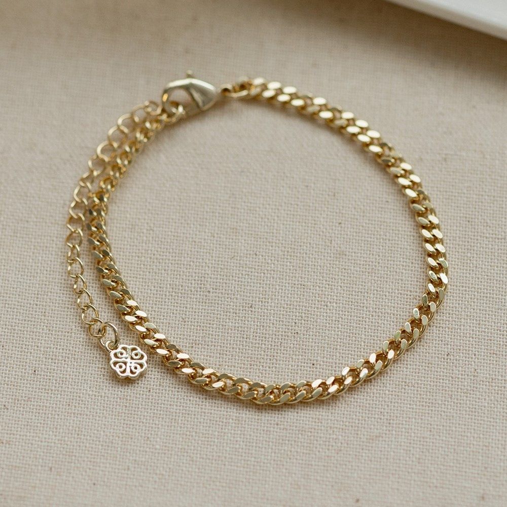 GLEE Jewelry – Bracelet Brazen Layering, Material: Or / Gold