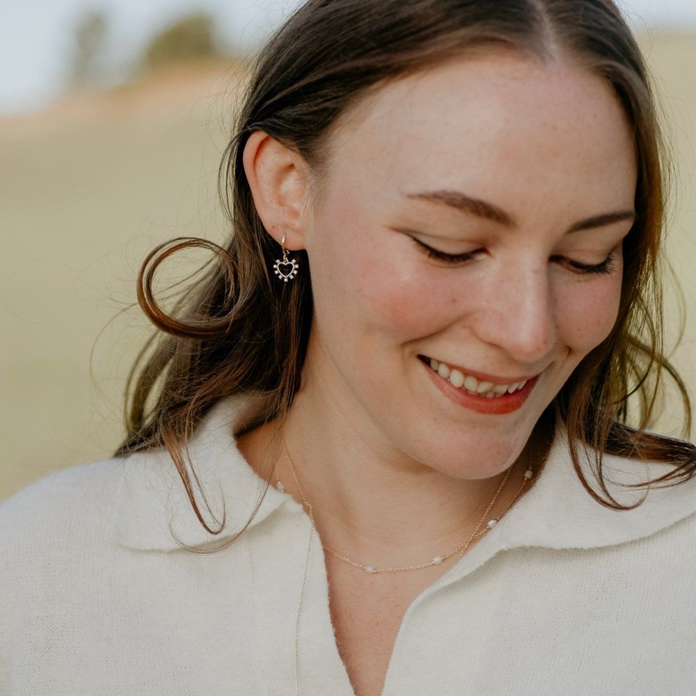 GLEE Jewelry I’ve Got a Crush Hoops (Gold or Silver)