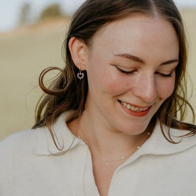 GLEE Jewelry I’ve Got a Crush Hoops (Gold or Silver)