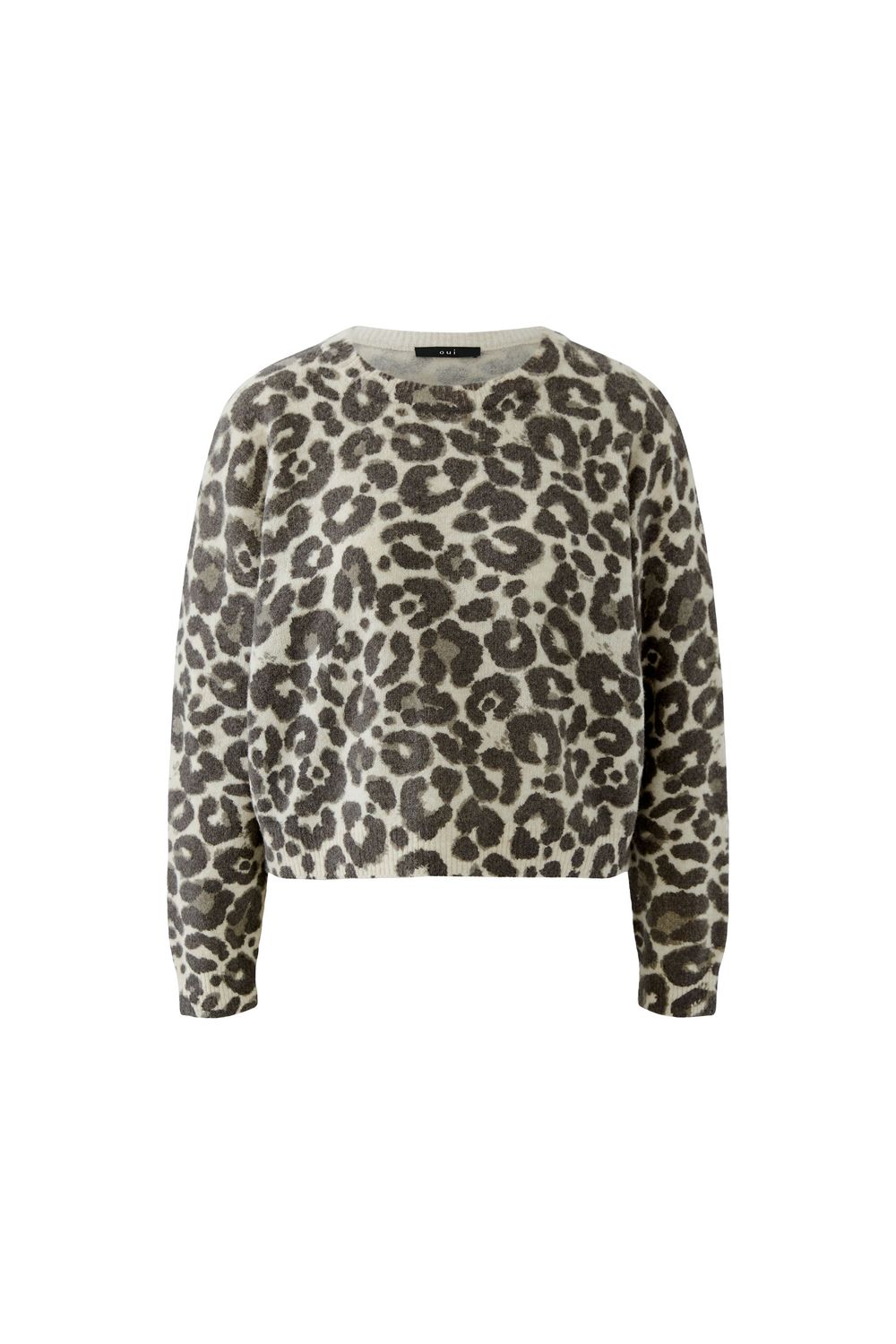 OUI Leopard Sweater 97953