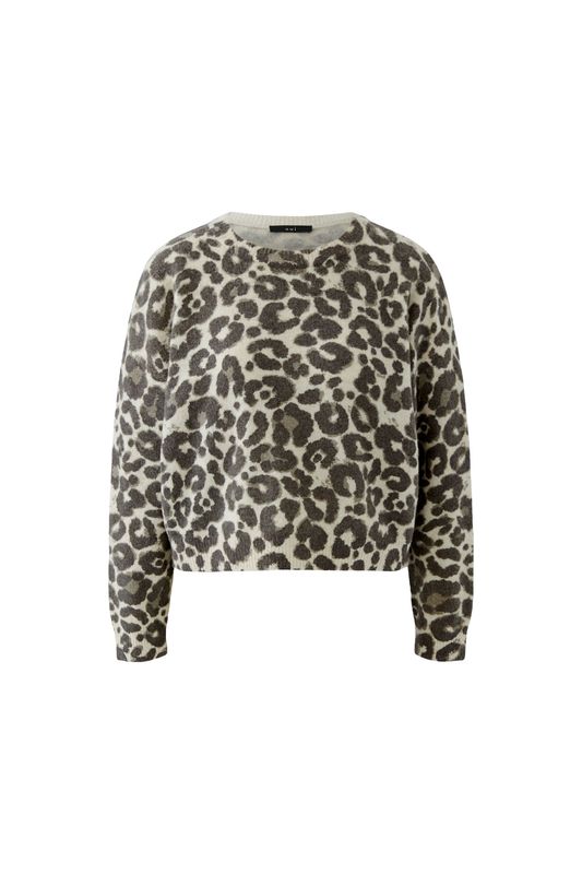 OUI Leopard Sweater 97953