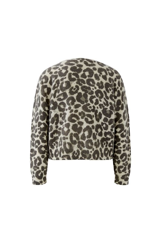 OUI Leopard Sweater 97953
