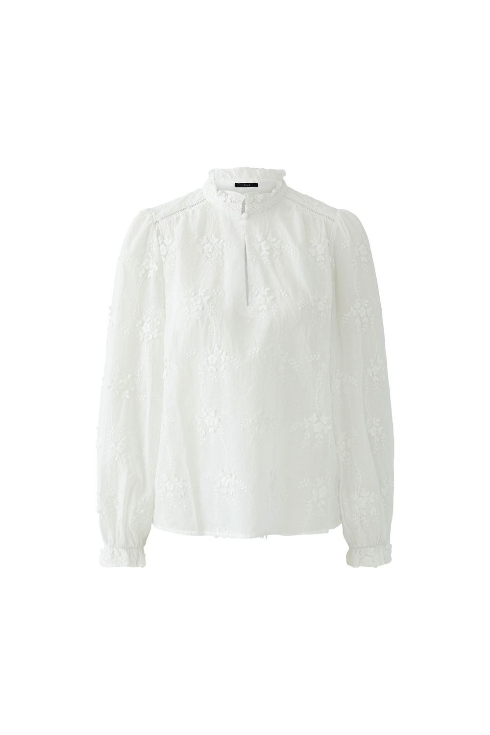 OUI Blouse  96713/2026J, Colour: Blanche, Size: 34
