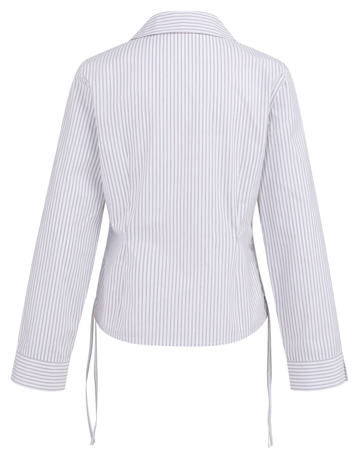 YAYA Fitted Blouse with Side Drawstring 01-201203, Size: 34