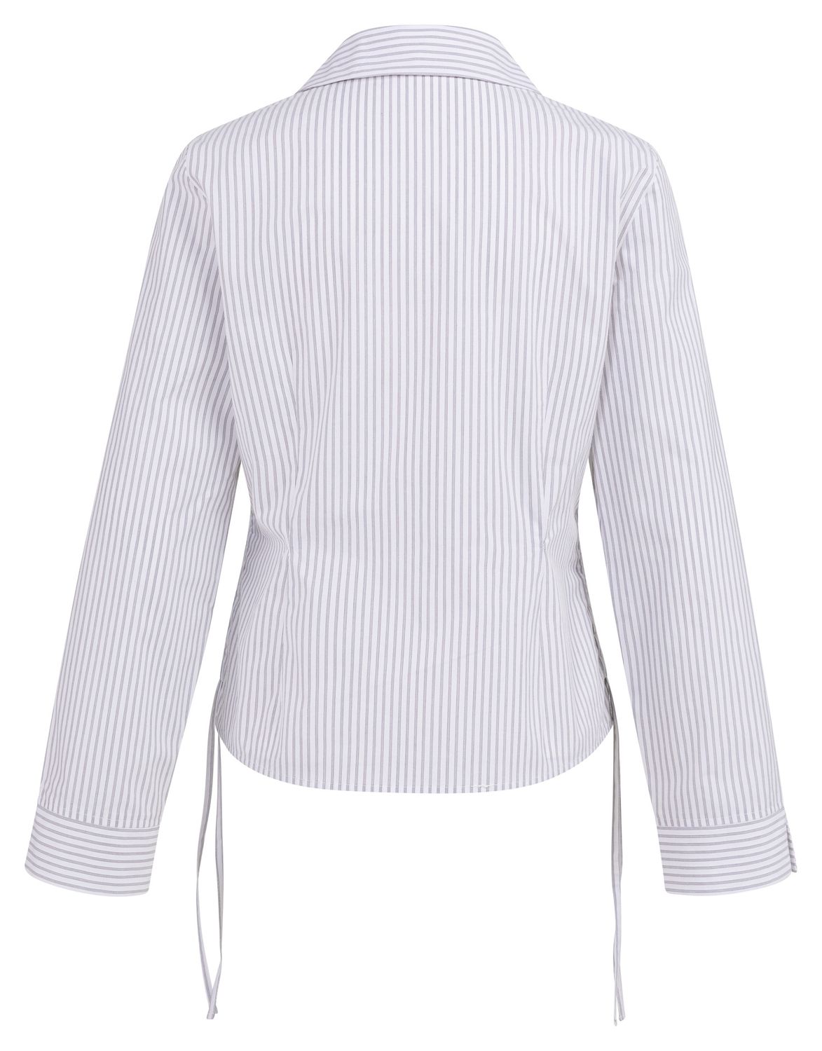 YAYA Fitted Blouse with Side Drawstring 01-201203, Size: 34