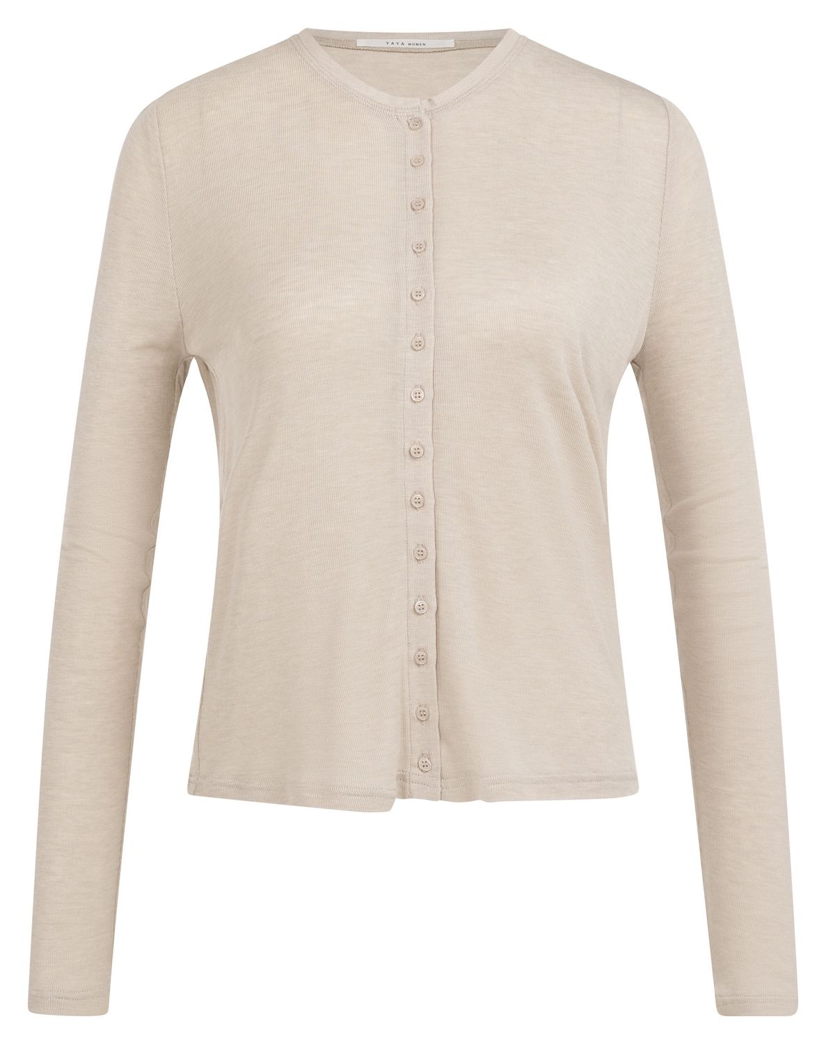 ​YAYA Jersey Cardigan with Small Buttons 01-019147