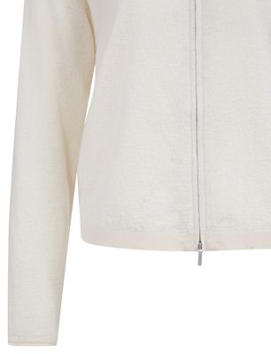 YAYA Cardigan texturé à col montant et fermeture éclair  01-010143