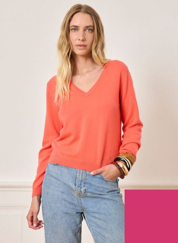 NOTSHY India V-neck sweater NF1A001WSC000