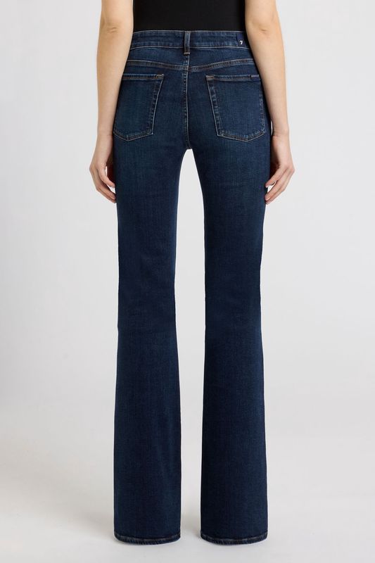 7 For All Mankind The Leggy Bootcut Midnight Fade Jeans 7U4X0C42